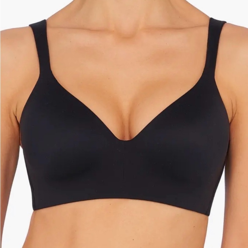 Natori Black NWOT Wireless Comfort Bra 36D